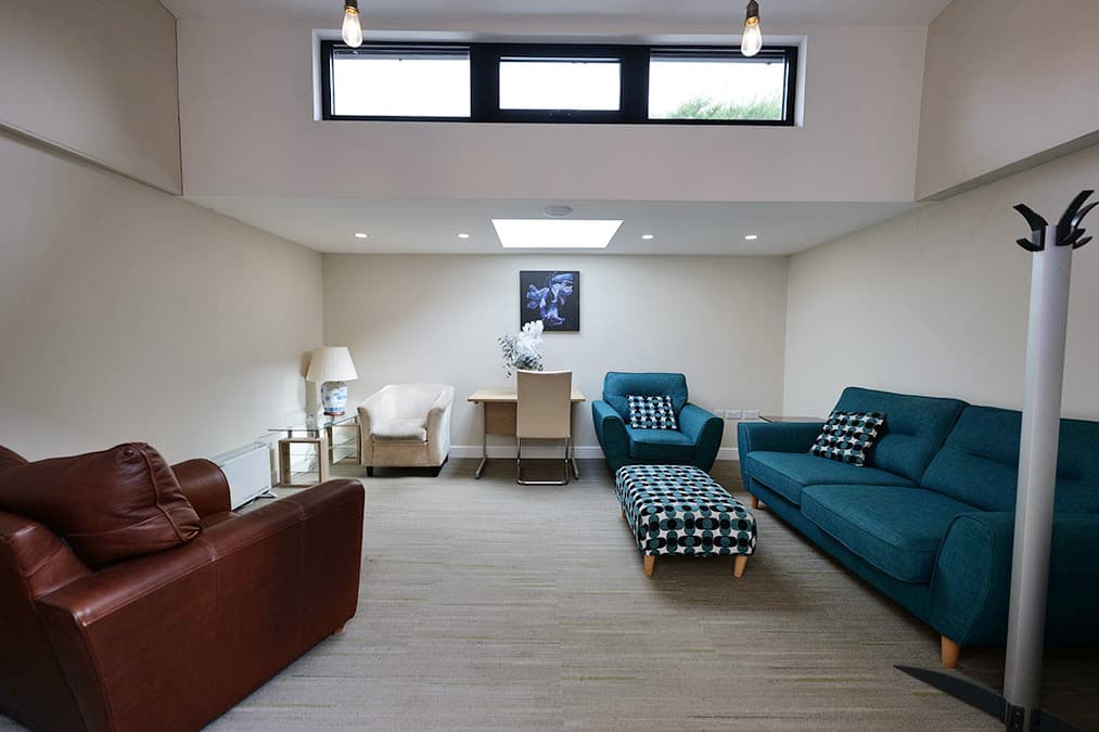 A private room at Sidcup Space ready for focused professional work